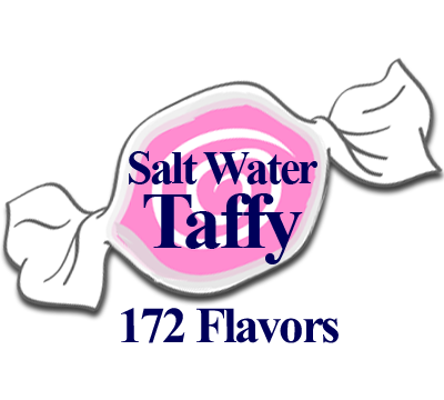 172 Flavors of Salt Water Taffy